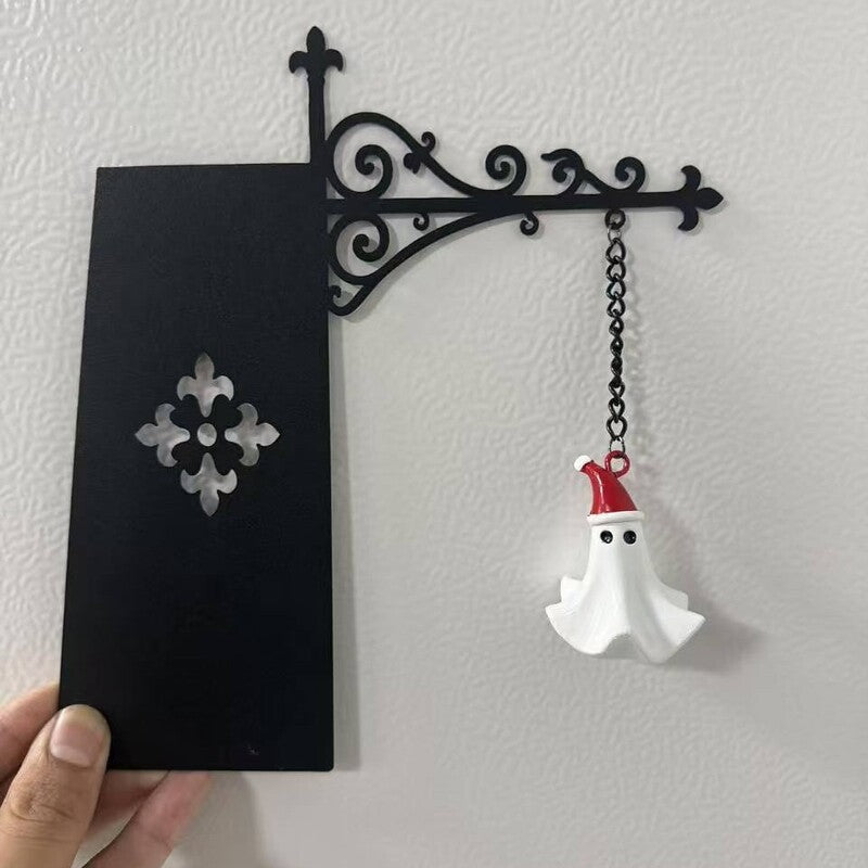 The Nook Lantern™ – Glowing Ghost Lamp for Bookshelves